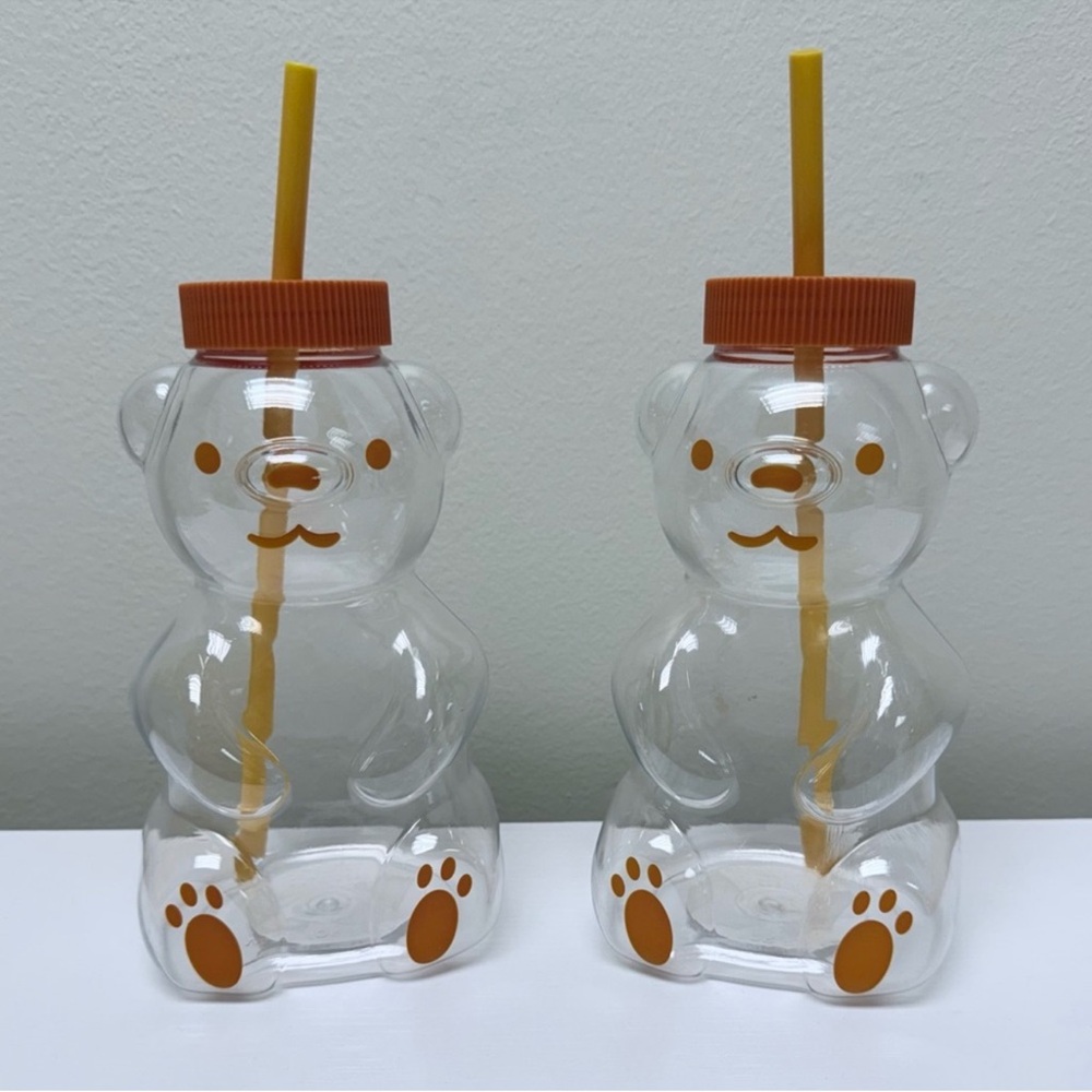 New Set of 2 Kids' Novelty Hydration Honey Bear- Target Bullseye Playground